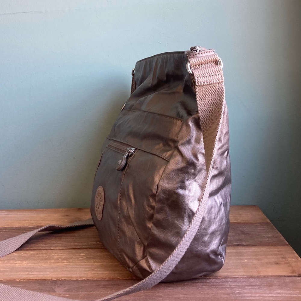 Kipling Nylon Metallic Crossbody Bag - Picture 3 of 9